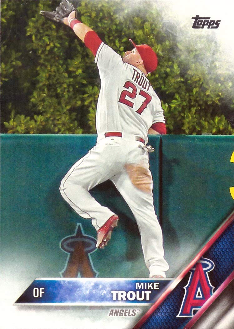 Amazon.com: 2016 Topps #1 Mike Trout Baseball Card : Collectibles